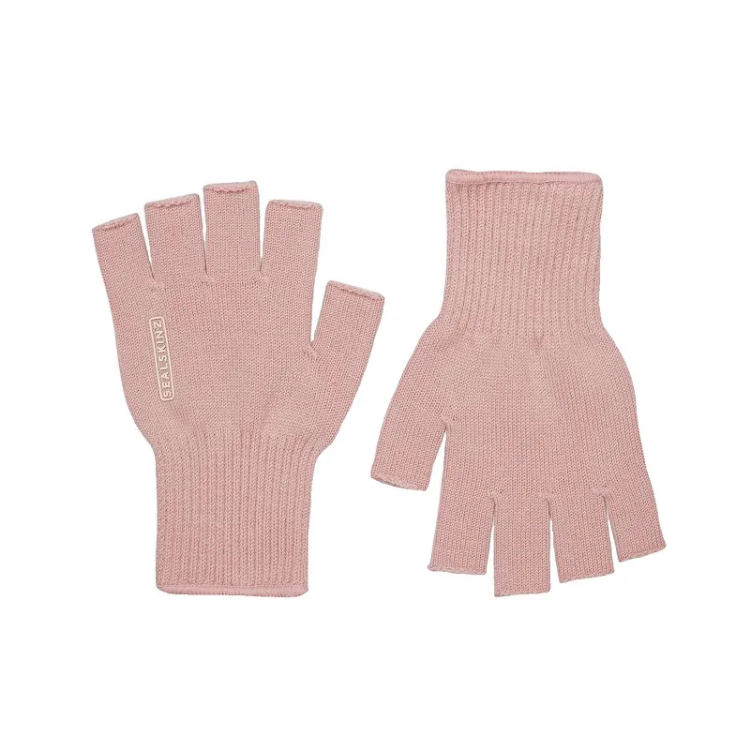 Sealskinz Thornham - Merino Fingerless Glove - Pink