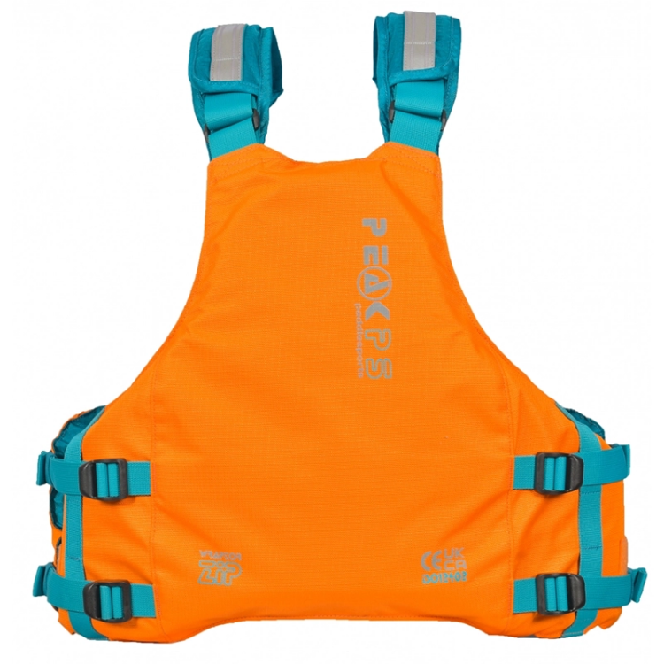 Peak PS Wraptor Zip Women's PFD - Orange / Blue