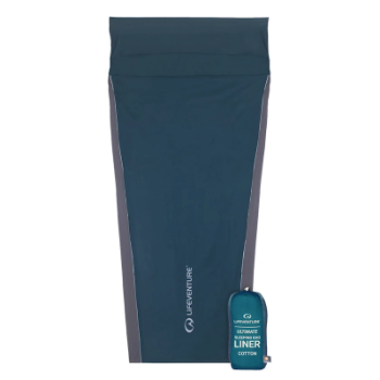 Lifeventure Cotton Ultimate Sleeping Bag Liner - Mummy