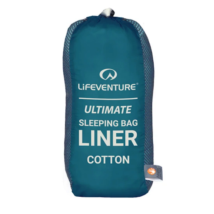 Lifeventure Cotton Ultimate Sleeping Bag Liner - Rectangular