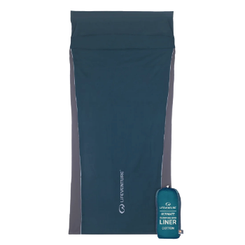 Lifeventure Cotton Ultimate Sleeping Bag Liner - Rectangular