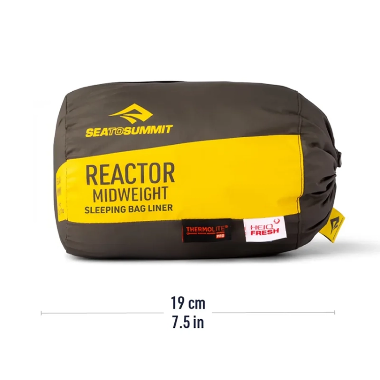 Sea to Summit Reactor Midweight Liner - Beluga - Regular