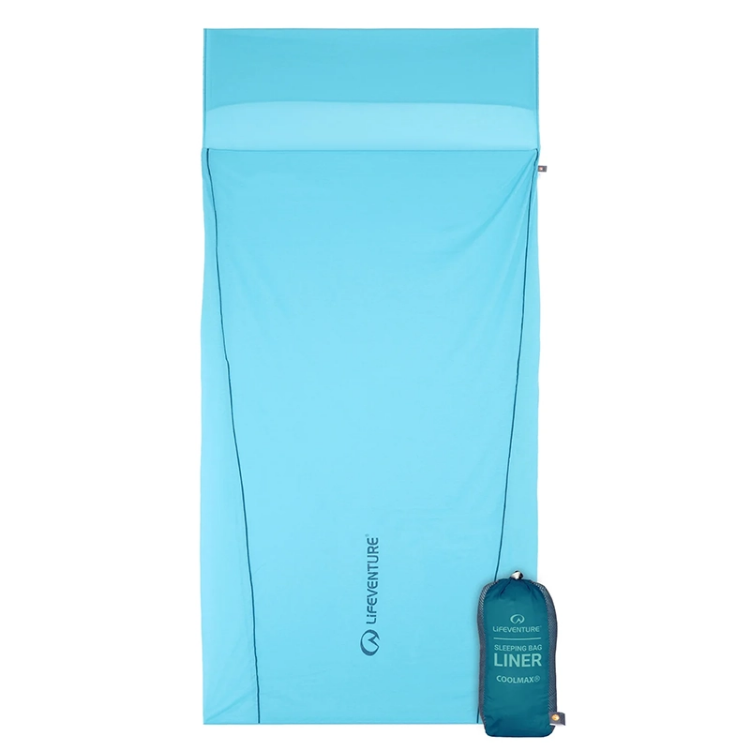 Lifeventure Coolmax Sleeping Bag Liner - Rectangular