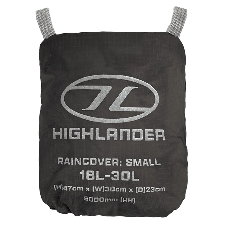 Highlander Ducks Back Raincover - Small - Black