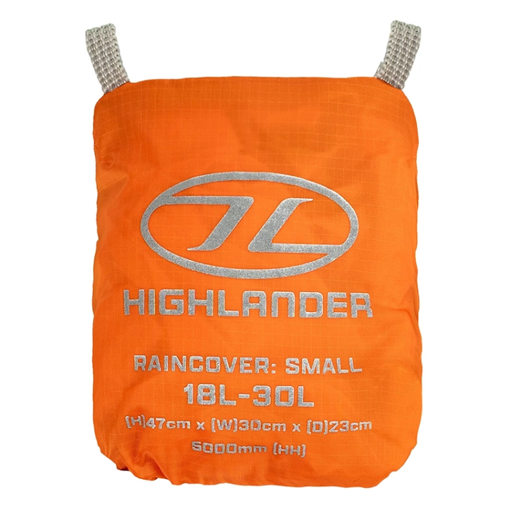 Highlander Ducks Back Raincover - Small - Orange