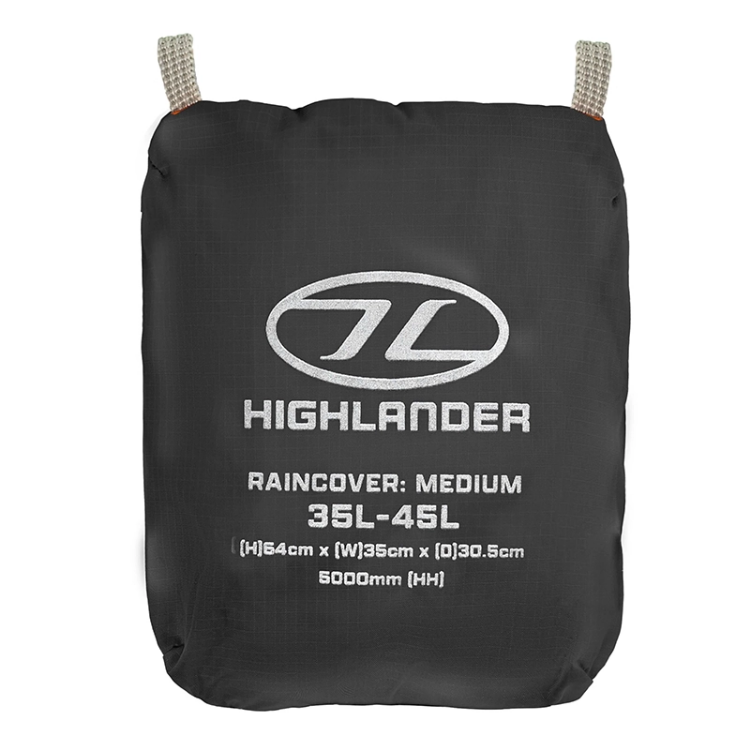 Highlander Ducks Back Raincover - Medium - Black