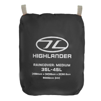 Highlander Ducks Back Raincover - Medium - Black