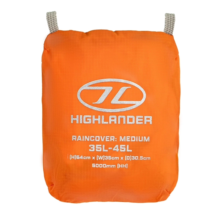 Highlander Ducks Back Raincover - Medium - Orange