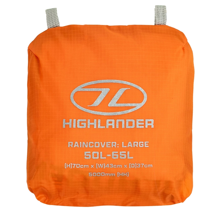 Highlander Ducks Back Raincover - Large - Orange