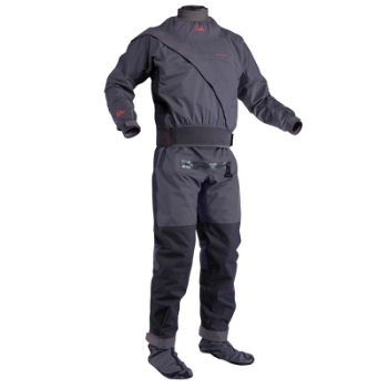 Palm Cascade Suit - Jet Grey / Black