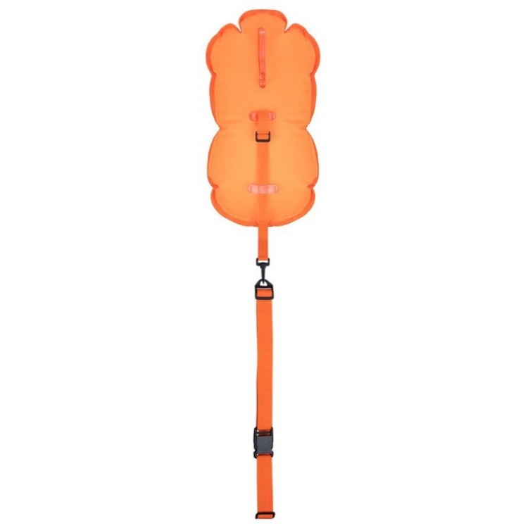 Zone3 Recycled Swim Safety Buoy / Tow Float - Hi Vis Orange