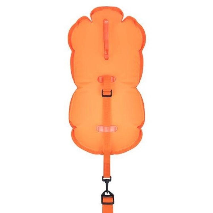 Zone3 Recycled Swim Safety Buoy / Tow Float - Hi Vis Orange