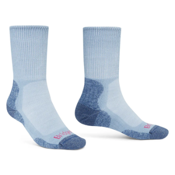 Bridgedale HIKE Lightweight Merino Comfort Women's Boot - Powder Blue