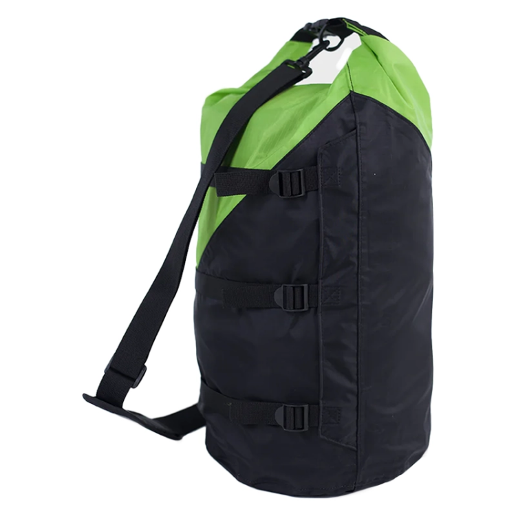 Dryrobe Compression Travel Bag - Black / Lime