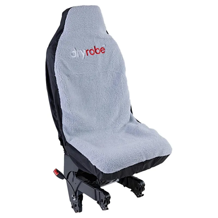 Dryrobe Water-Repellent Car Seat Cover Single - Grey Black