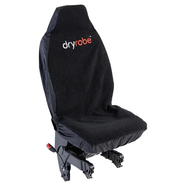 Dryrobe Water-Repellent Car Seat Cover Single - Black Black