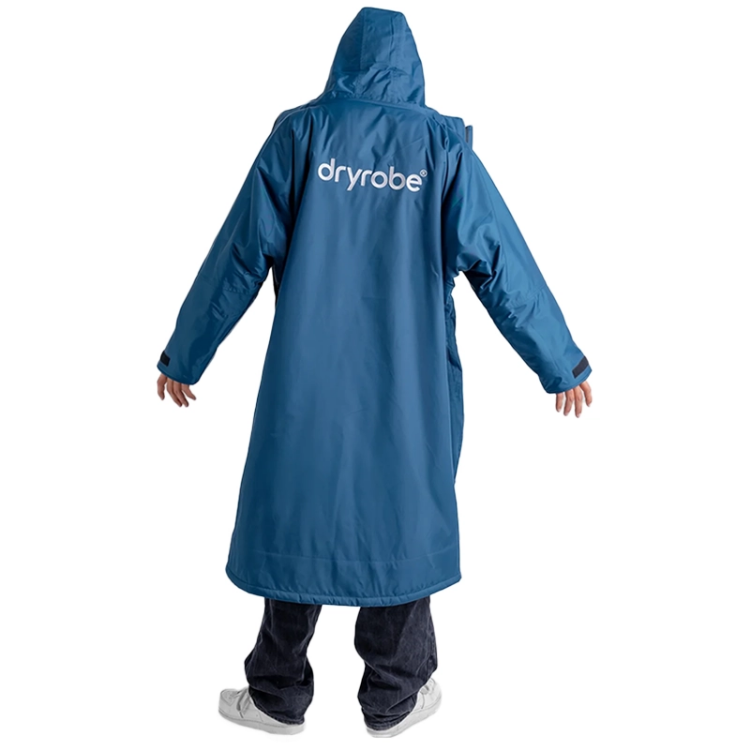 Dryrobe Advance Long Sleeve - Deep Sea Blue / Sand Camo