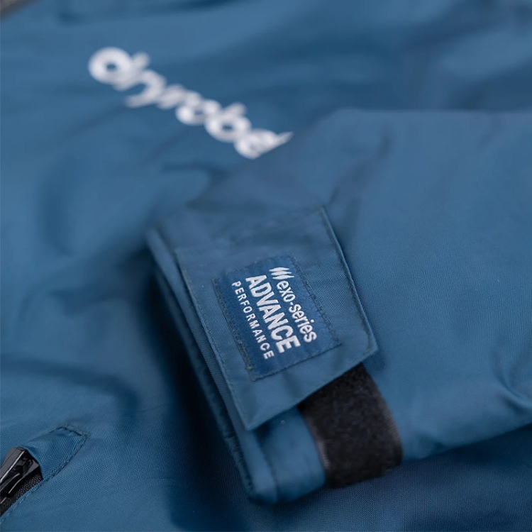 Dryrobe Advance Long Sleeve - Deep Sea Blue / Sand Camo