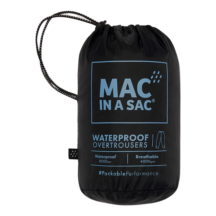 Mac In A Sac Voyager 2 Lined Overtrousers (Ladies) - Liquorice