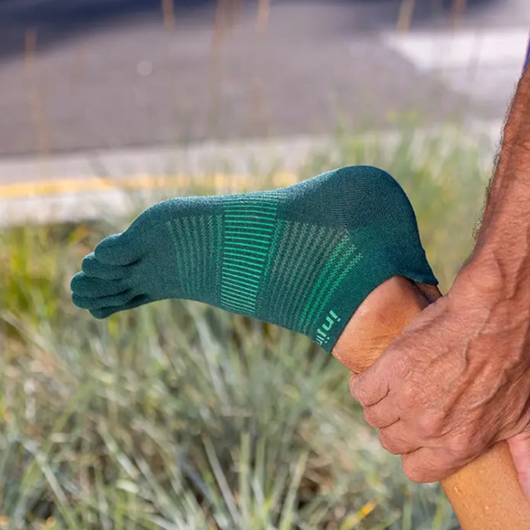 Injinji Run Lightweight No-Show - Jade