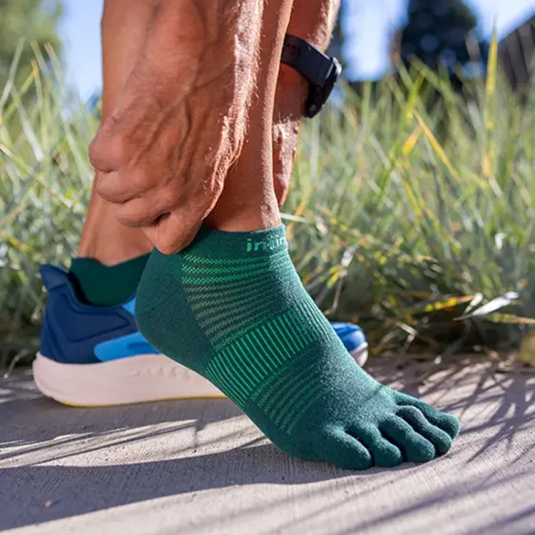 Injinji Run Lightweight No-Show - Jade