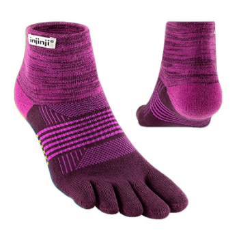 Injinji Women's Trail Midweight Mini-Crew - Violet
