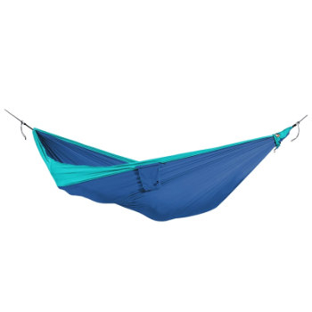 Ticket To The Moon Travel Hammock King Size - Royal Blue / Turquoise