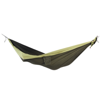 Ticket To The Moon Travel Hammock Original - Army Green / Apple Green