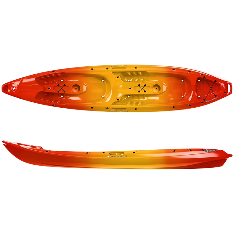 Wave Sport Scooter X Tandem Rental - Citrus Twist