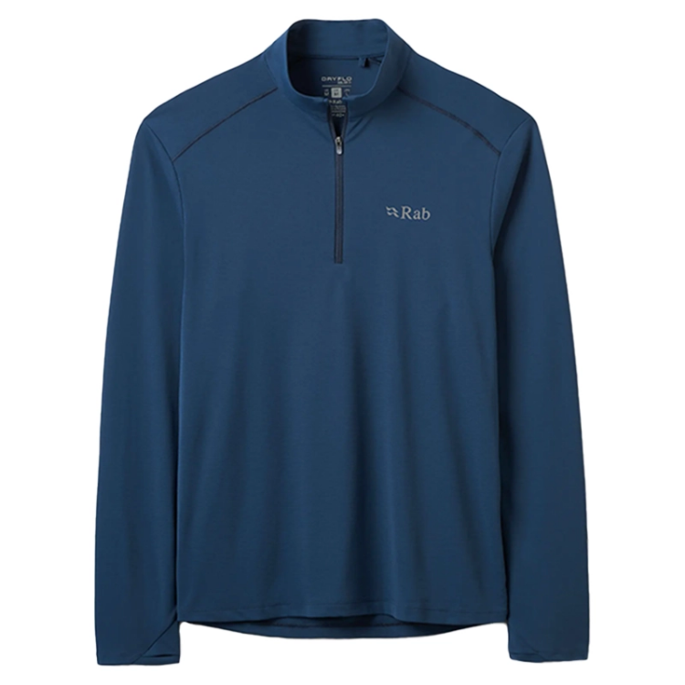 Rab Force LS Zip - Tempest Blue