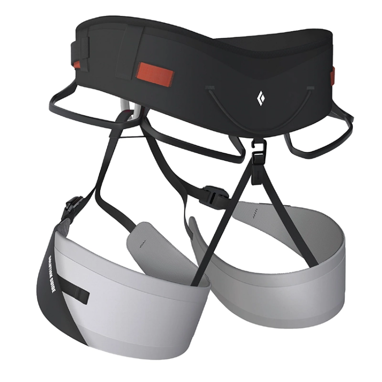 Black Diamond Solution Guide Plus Men's Harness - Pewter