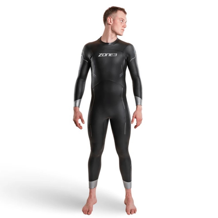 Zone3 Men's Agile Wetsuit - Black / Silver