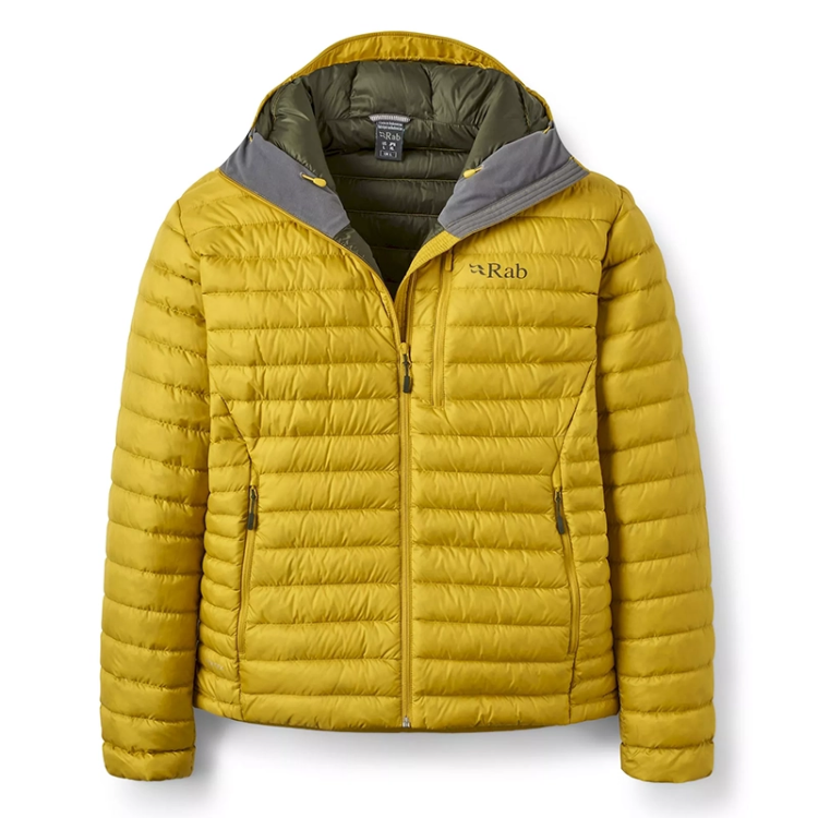 Rab Microlight Alpine Hoody - Dark Pollen
