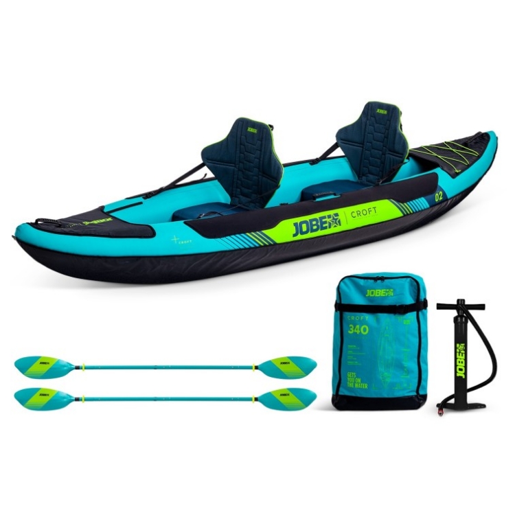 Jobe Croft Inflatable Kayak Package - Teal