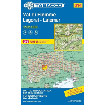 Tabacco Dolomites 1:25 000