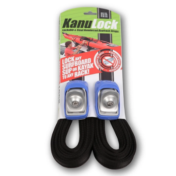 Kanulock Lockable Tiedowns - Blue