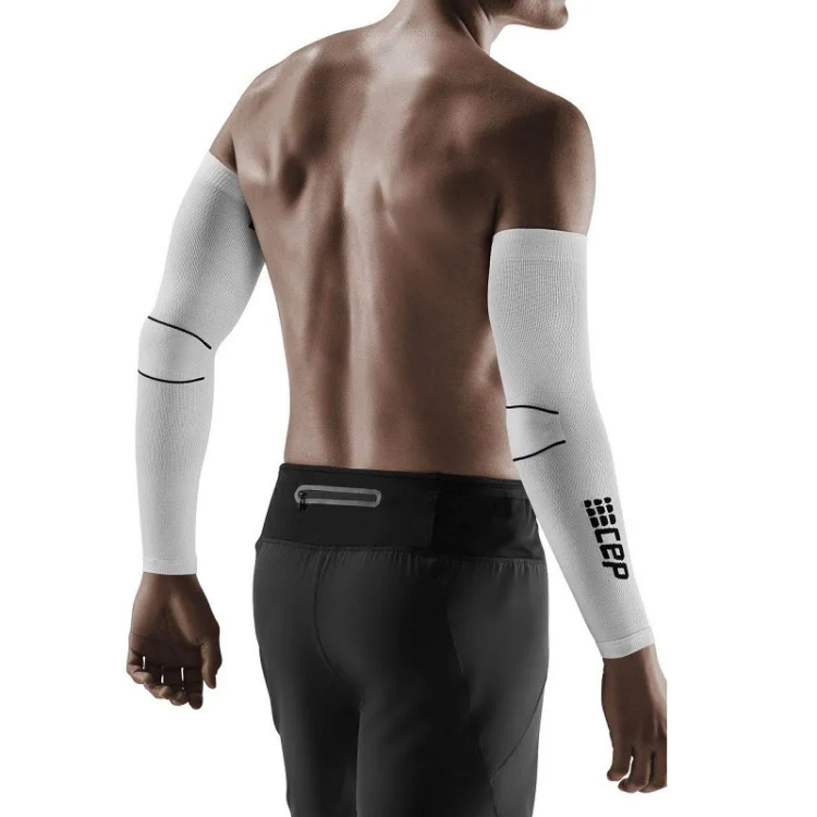 CEP Compression Arm Sleeves - White