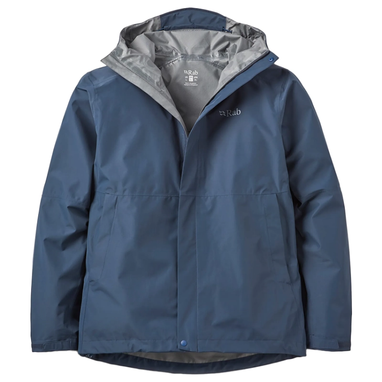 Rab Downpour Waterproof Jacket - Galaxy Blue