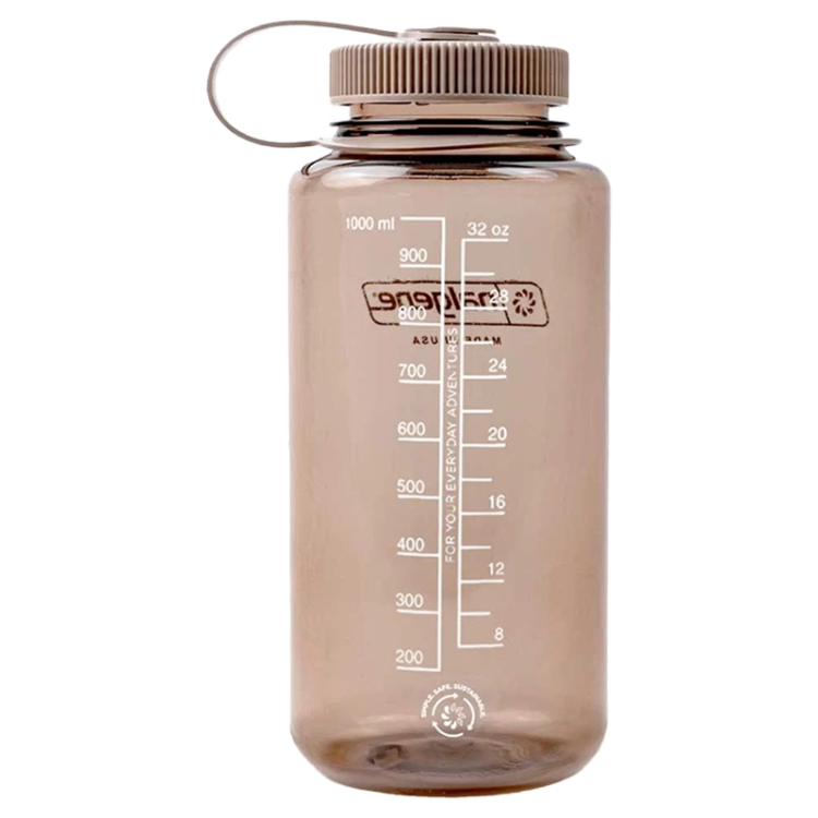 Nalgene Wide Mouth Tritan 1L Sustain - Mocha