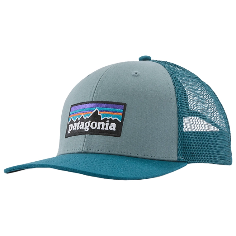 Patagonia P-6 Logo Trucker Hat - Blue Sage