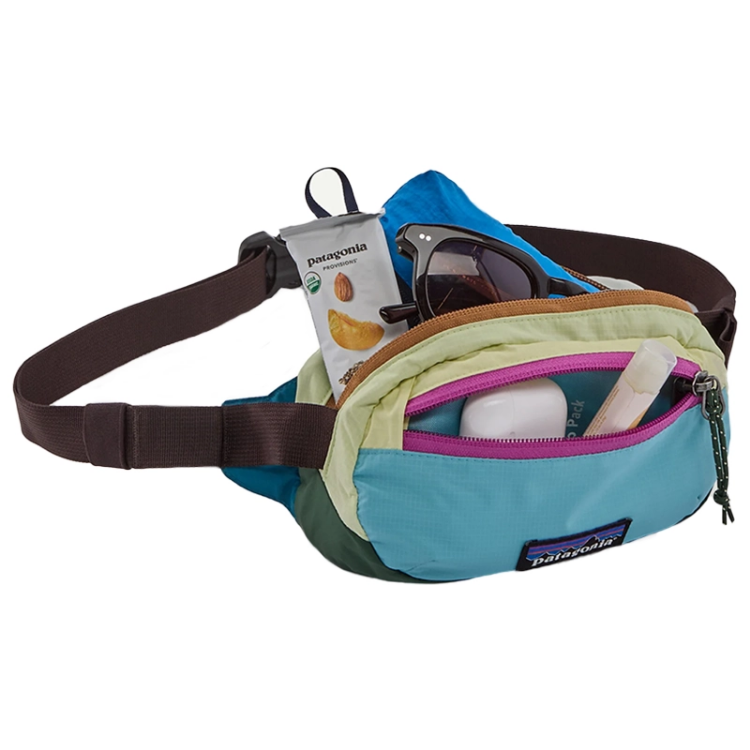 Patagonia Terravia Mini Hip Pack - Patchwork: Snowmelt Blue