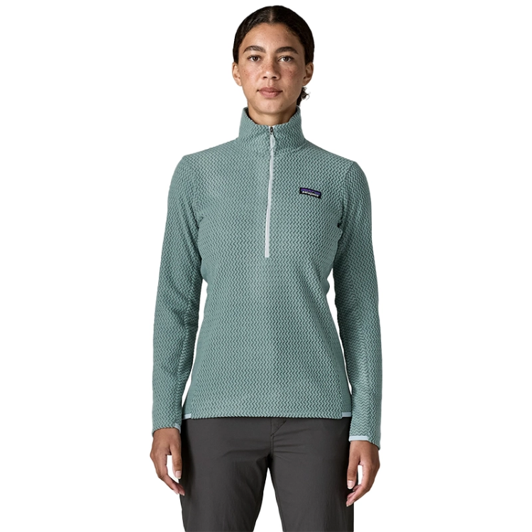 Patagonia Women's R1 Air Fleece Zip-Neck - Blue Sage