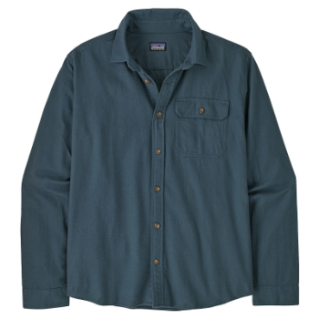Patagonia Men's Long-Sleeved Fjord Flannel Shirt - Summit Blue