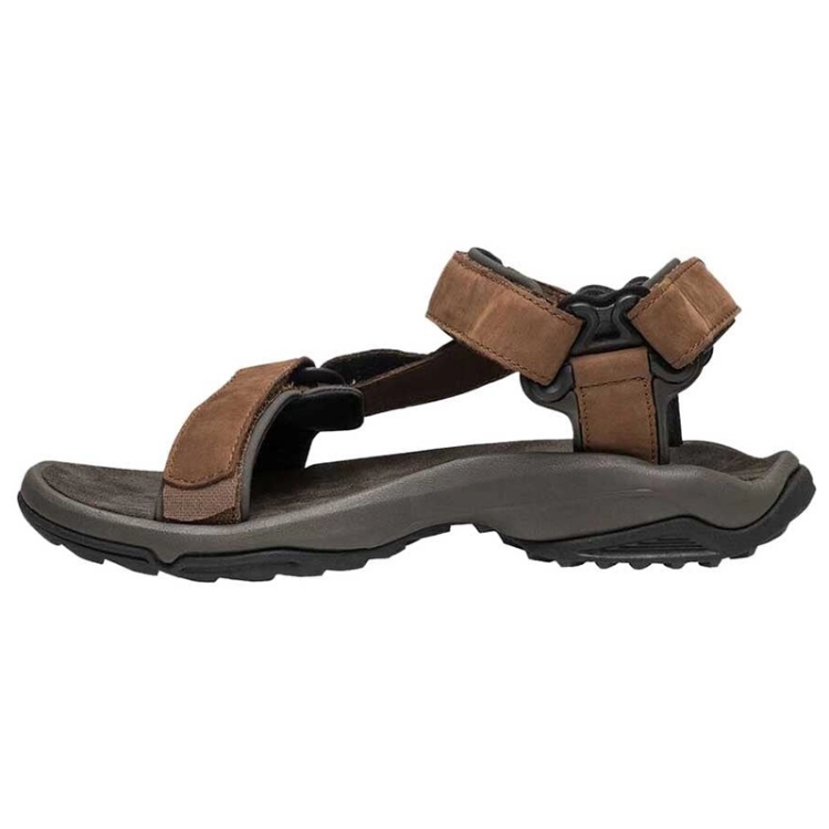 Teva Men's Terra Fi Lite Hiking Sandal - Leather Brown