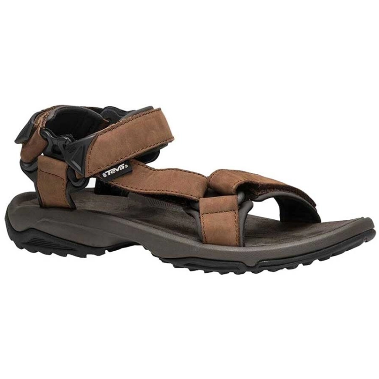 Teva Men's Terra Fi Lite Hiking Sandal - Leather Brown