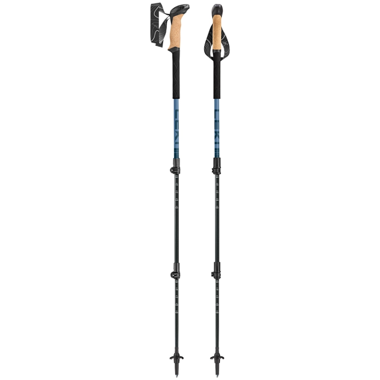 Leki Makalu Cork Lite - Dark Stone Blue