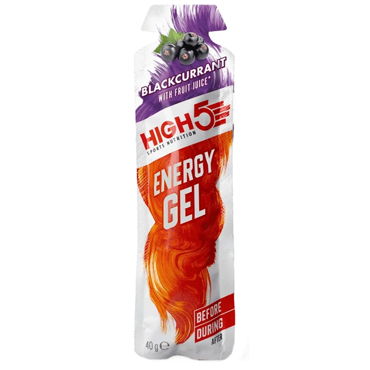 High 5 Energy Gel 40g - Blackcurrant