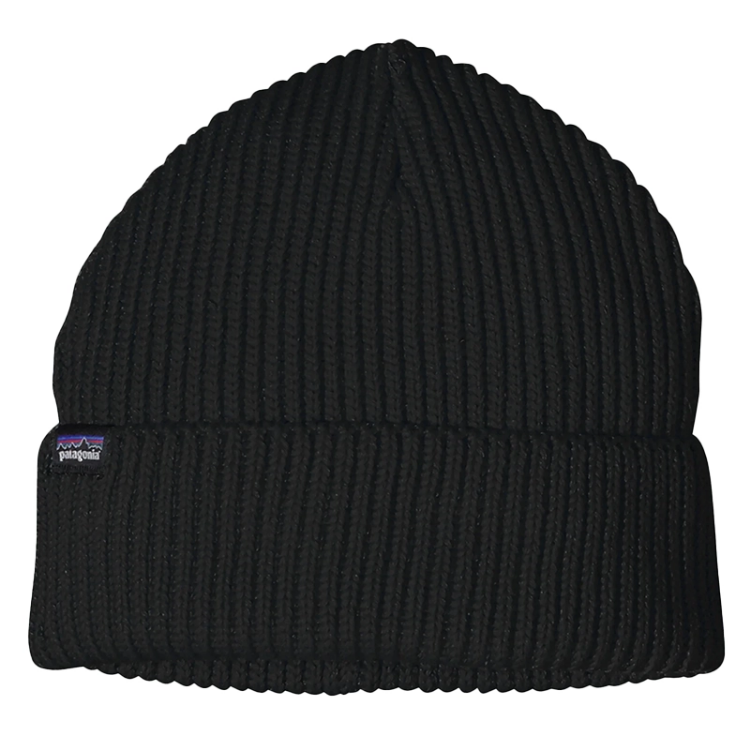 Patagonia Fishermans Rolled Beanie - Black