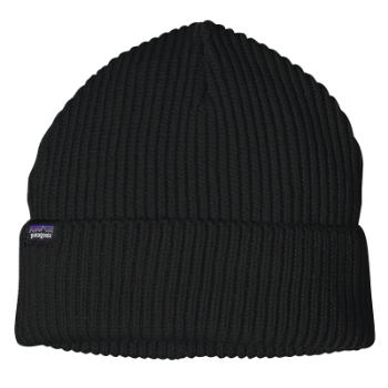 Patagonia Fishermans Rolled Beanie - Black