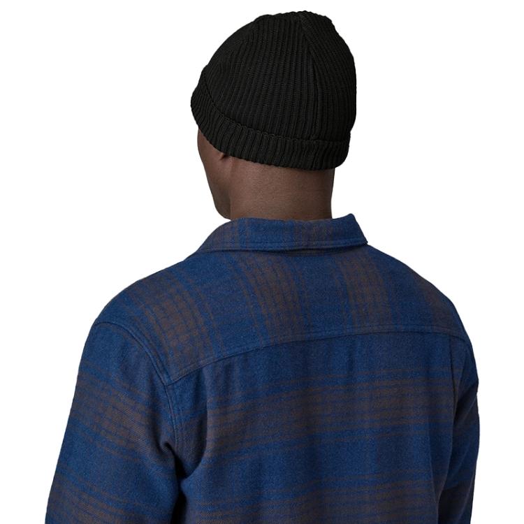 Patagonia Fishermans Rolled Beanie - Black